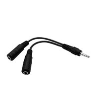 Adaptador P2-p3 Preto Multilaser - Wi409 Preto