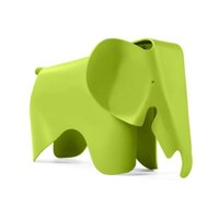 Banco Infantil Elefante Eames Verde Verde