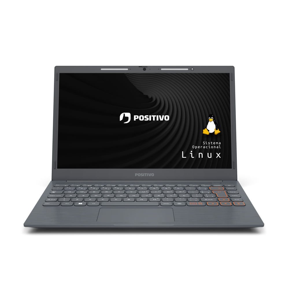 Notebook - Positivo C4128a Celeron N4020 1.10ghz 4gb 128gb Ssd Intel Hd Graphics Linux Vision C14 14.1
