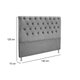 Cabeceira Cama Box Estofada Casal Casal Embaixatriz Plus Suede Marrom - Simbal