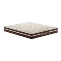 Colchão Queen Ortopédico Wood Guarda Costa Extra Firme Pillow Brown (158x198x24) - Probel