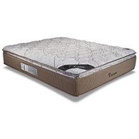 Colchão Queen Molas Ensacadas  MasterPocket Platinum New Pillow Top (158x198x33) - Luckspuma