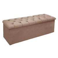 Recamier de Quarto Casal Lotus Suede Bege Simbal