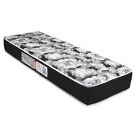 Colchão Solteiro Espuma D33  Supreme Pillow Top Black (88x188x24) - Luckspuma