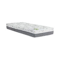 Colchão Solteiro Espuma  Compact AG 65 /  D33 /   Aspen Super Firme Pró Saúde Euro Pillow (88x188x24) - Luckspuma