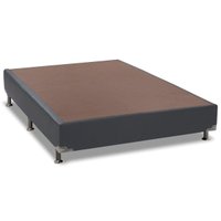 Cama Box Base Casal Americana Courano Gray (138x188x23) - Ortobom