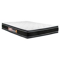 Colchão King Espuma D33  Black White AIR Double Face Euro Pillow  (193x203x27) - Castor