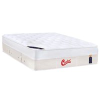 Colchão King Molas Ensacadas Visco Gel   Pocket Gold Star Vitagel Max Euro Pillow (193x203x42) - Castor