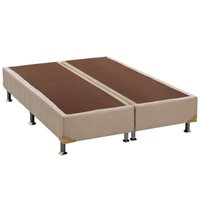 Cama Box Base King Universal Suede Clean (193x203x30) - Ortobom