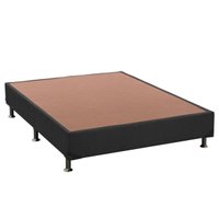 Cama Box Base Viúva Universal Suede Gray (128x188x20) - Ortobom
