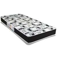 Colchão Solteiro Espuma D33  Supreme Prtó Saúde Black (88x188x17) - Luckspuma
