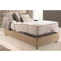 Cama Box Reclinável Solteirão: Colchão c/Massagem Herval  MH 1430 + Box Regulável(101x203x52)