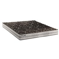 Colchão Viúva Espuma D33 Pasquale Plus Euro Pillow Black (128x188x20) - Paropas