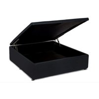 Cama Box Baú Casal Universal Courano Nero Black (138x188x35) - Ortobom