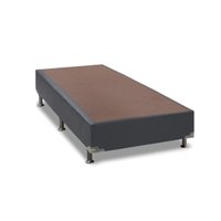 Cama Box Base Solteiro Universal Courano Gray (88x188x30) - Ortobom