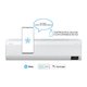 Ar-Condicionado Split Inverter 22000 BTUs Samsung WindFree Connect High Wall Só Frio AR24BVFAAWKNAZ 220V