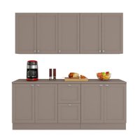Cozinha Poliman Modulada Unna Canto 9 Portas