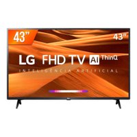 Smart TV LG LED 43 FHD HDMI USB Bluetooth Wi-Fi ThinQ AI 43LM631C0SB.BWZ