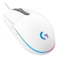 Mouse Gamer Logitech G203 Lightsync Rgb Branco 8000dpi