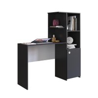Escrivaninha com Estação de Trabalho Capri Preto - Art In Móveis