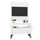 Home Rack Bancada e Painél TV até 36 Canadá Branco - Art In Móveis