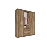Guarda Roupa 5 Portas  e 3 Gavetas Havana Star 5.3 Atacama - Santos Andirá