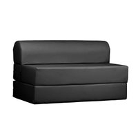 Sofá Cama p/Sala New Extra Courano Preto - Paropas