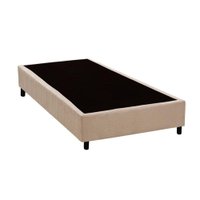 Cama Box Base Solteiro Universal Suede Clean (78x188x20) - Costa Rica