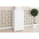 Gabinete Lavanderia Balcão Multiuso ASM152 c/ 1 Porta Branco - Movelbento