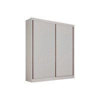 Guarda Roupa Casal 2 Portas de Correr e 3 Gavetas Virtus Plus Branco - Novo Horizonte