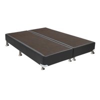 Cama Box Base Universal Queen Americana Courano Gray (158x198x23) - Ortobom