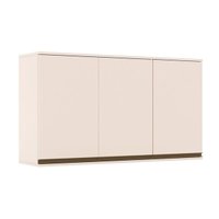 Armário Aéreo p/ Cozinha Connect 3 Portas 120cm Off White - Henn