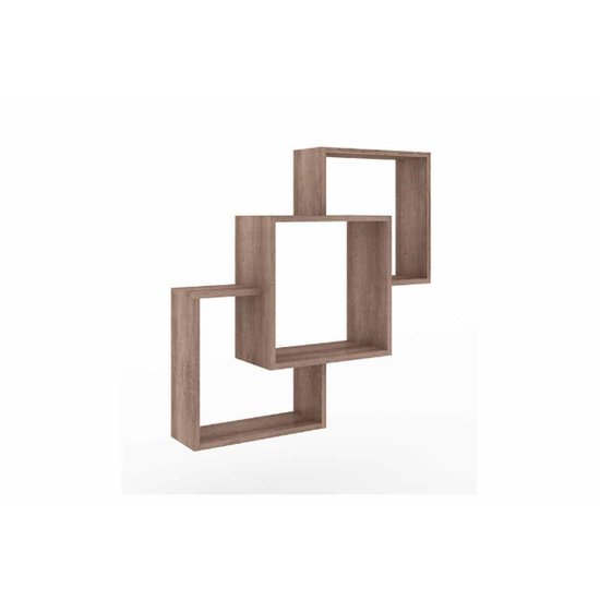 Cubos Decorativo Quarto Bebê Nicho AM 3080 Rustico - Movelbento