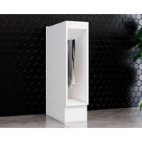 Módulo Cozinha Henn Americana Balcão  c/ Porta Toalha s/ Tampo Branco