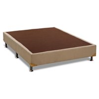 Cama Box Base Universal Casal Americana Suede Clean (138x188x23) - Ortobom