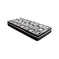 Colchão Solteiro Espuma D45  Gran Luck Pró Black Bordado (88x188x20) - Luckspuma