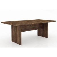 Mesa de Diretor Reunião ME4119 Nogal - Tecno Mobili