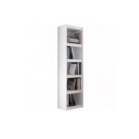 Estante de Escritório BL13 c/ 4 Prateleiras Branco - BRV