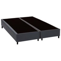 Cama Box Base King Universal Courano Gray (186x198x20) - Costa Rica