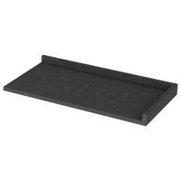 Módulo Cozinha Henn Belize Tampo Canto Reto  94cm Nero