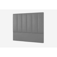 Painel de Cama Box Estofada Solteiro Cintra Plus Chumbo - Simbal