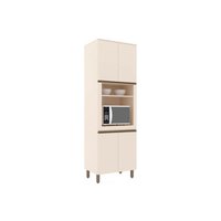 Torre Quente de Cozinha Paneleiro Connect c/1 Forno e 4 Portas 71X220cm Off White - Henn