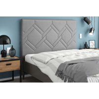 Painel de Cama Box Estofada King Lima Plus Chumbo - Simbal
