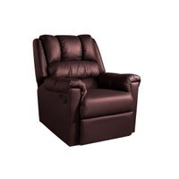 Poltrona de Amamentação Sala Reclinável Vermont Classic Zero Wall Giro e Balanço Courano Marrom - Probel