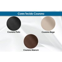 Poltrona Reclinável Motorizada p/ Sala Divino Urbany Zero Wall c/ Vibro Massagem Giro, Balanço Courano Marrom - Probel