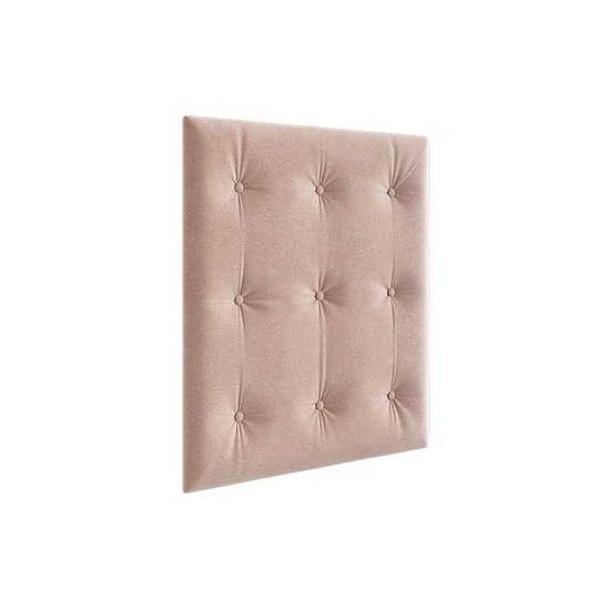 Multiuso de Quarto Bebê Kit Capitonê Courano p/ Berço Retrô Pena Areia - Peroba