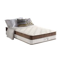 Colchão Solteiro Molas Ensacadas  MasterPocket King Best Euro Pillow Brown (88x188x28) - Anjos