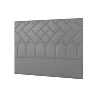 Cabeceira Cama Box Estofada Solteiro Solteiro Genebra Plus Chumbo - Simbal