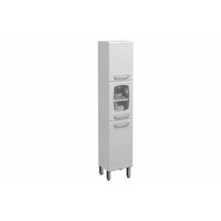 Módulo Cozinha Bertolini Evidence Paneleiro 7032 3 Portas (1 c/ Vidro) Branco