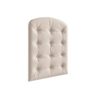 Multiuso de Quarto Bebê Kit Capitonê Courano p/ Berço Elô Bege - Peroba